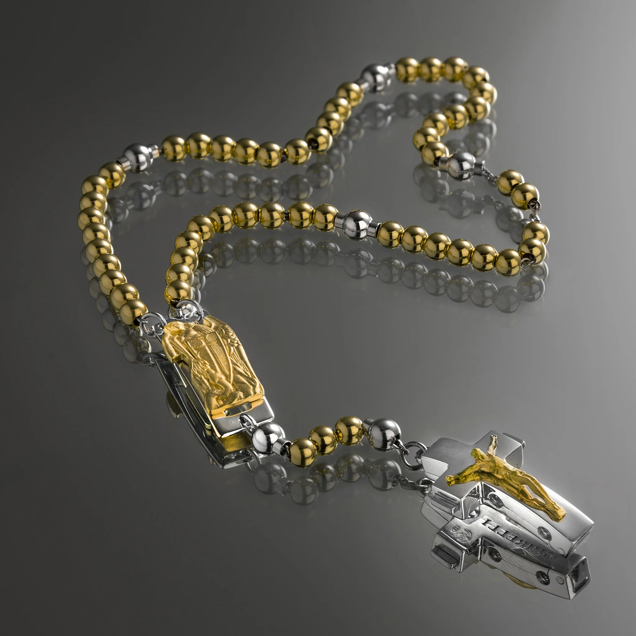 DEVOTIONAL ROSALET® - ROUND GOLD BEADS - Image 22