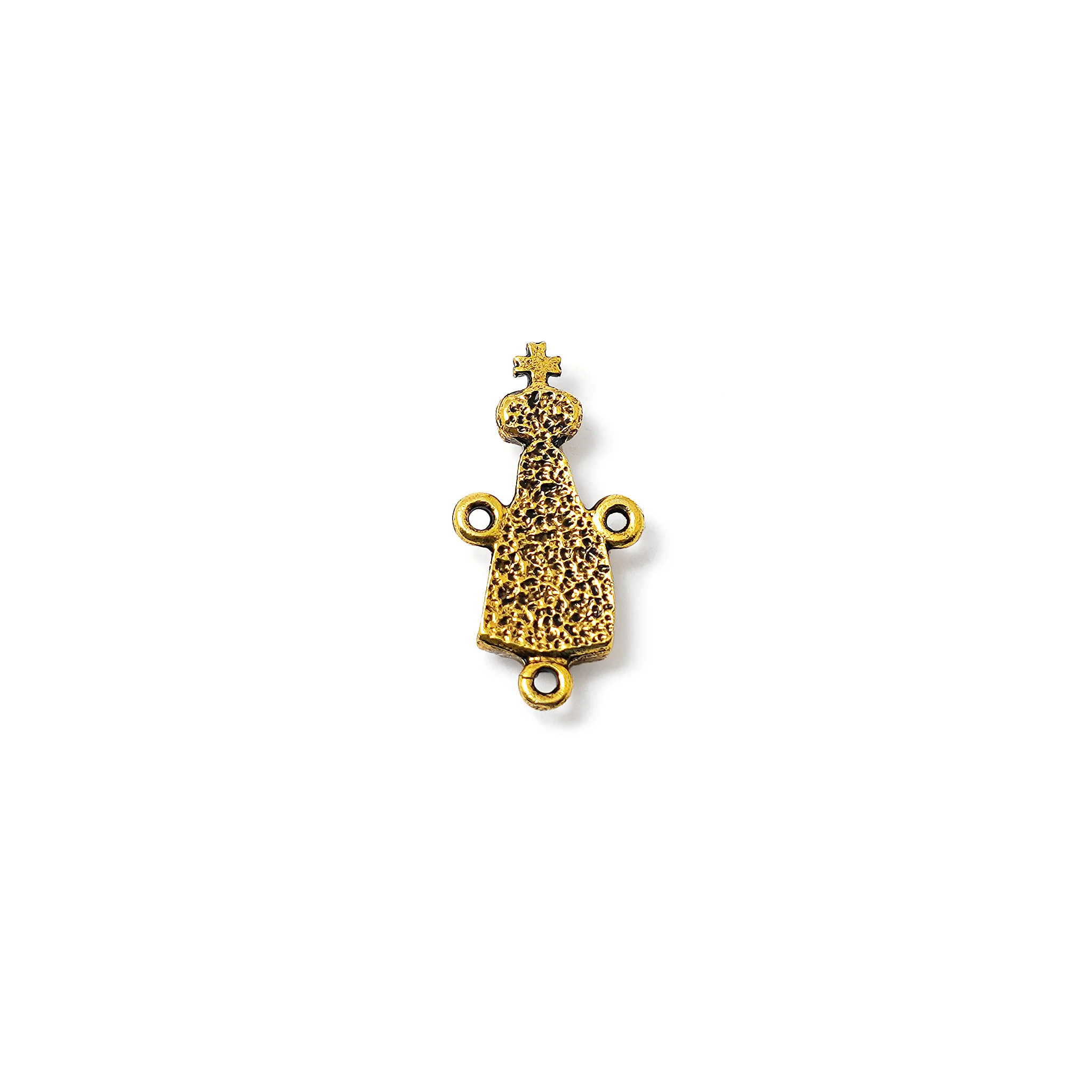 Fatima Crown of Roses Gold Rosary - Image 5