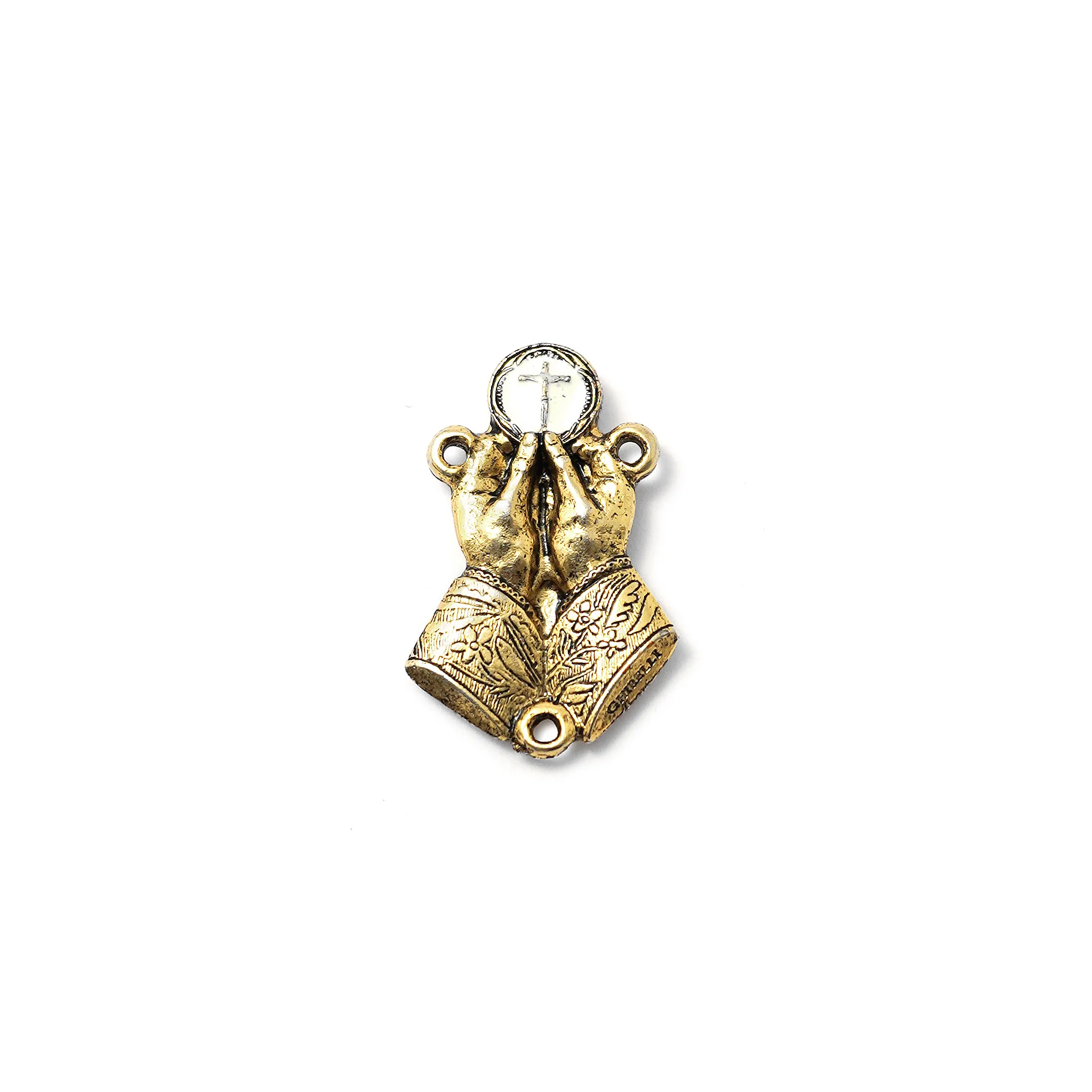 First Holy Communion Rosary | Vine & Branches Pearl & Gold - Image 4