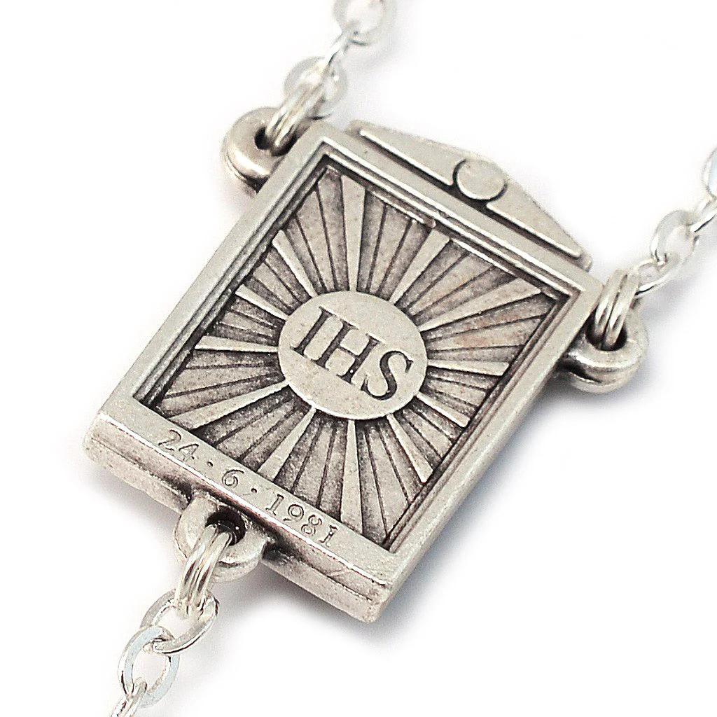 Medjugorje Rosary, Sacred Spaces, Aqua - Image 5