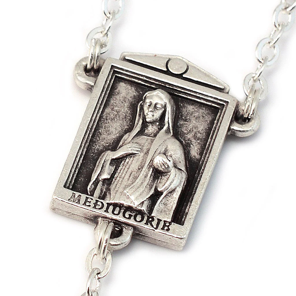 Medjugorje Rosary, Sacred Spaces, Wood - Image 5