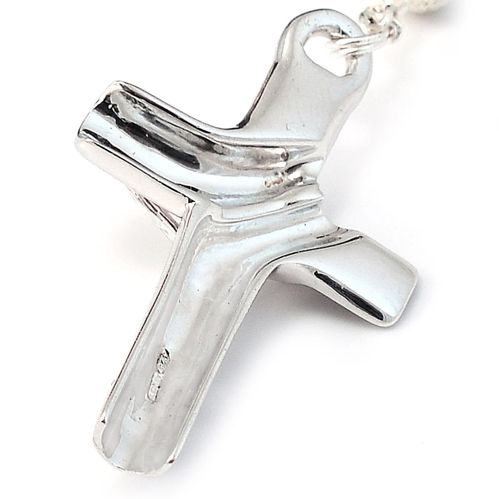 Precious Mother-of-Pearl & Sterling Silver Rosary - Image 3