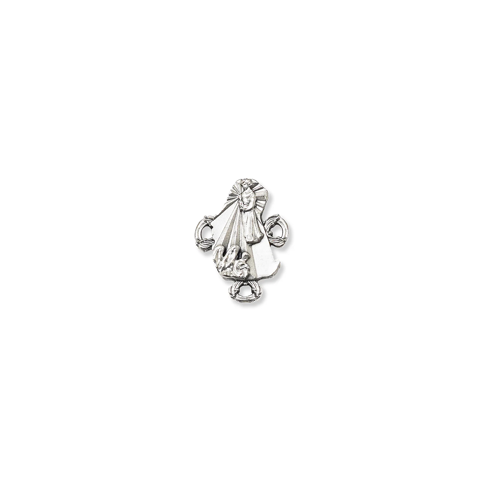 Our Lady of Fatima Rosary with Crystal, Blush - Image 5