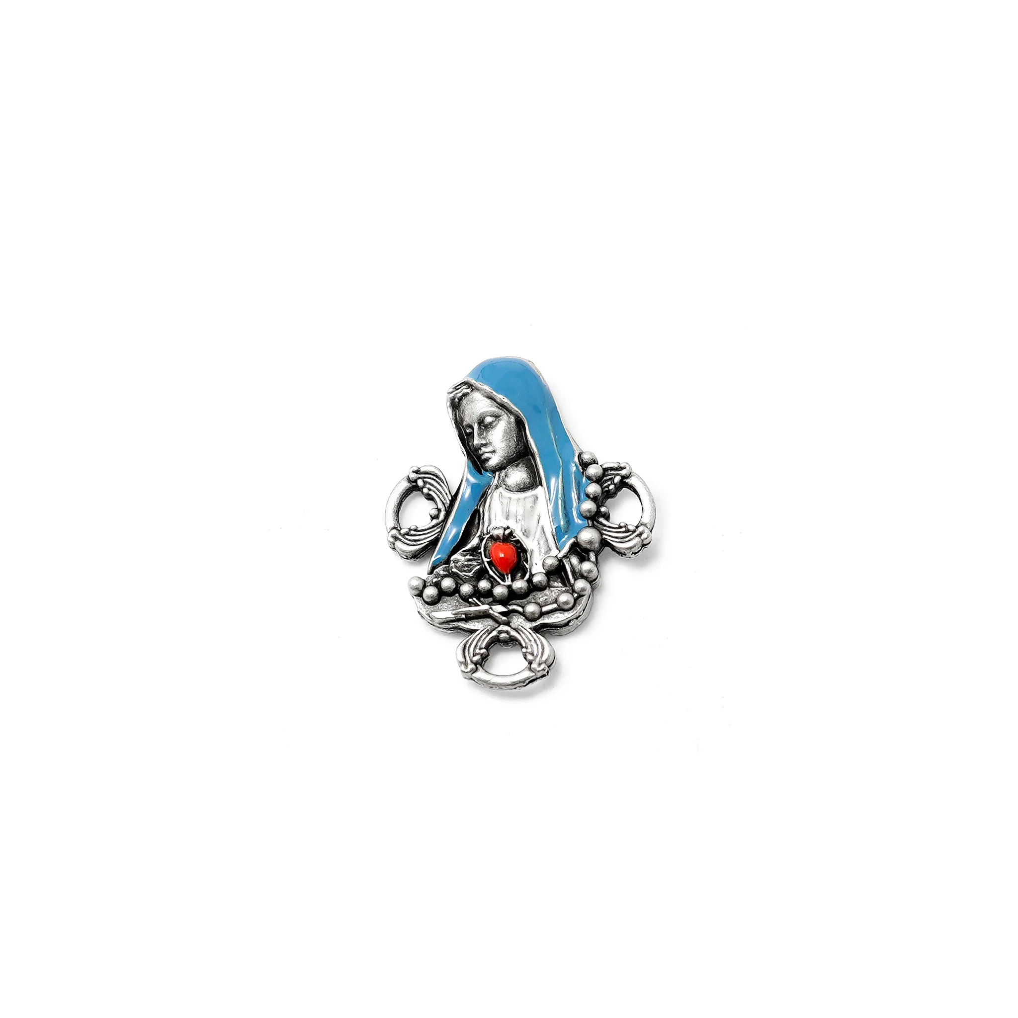 Our Lady of Fatima Rosary | Genuine Murano Beads & Crystal - Image 4