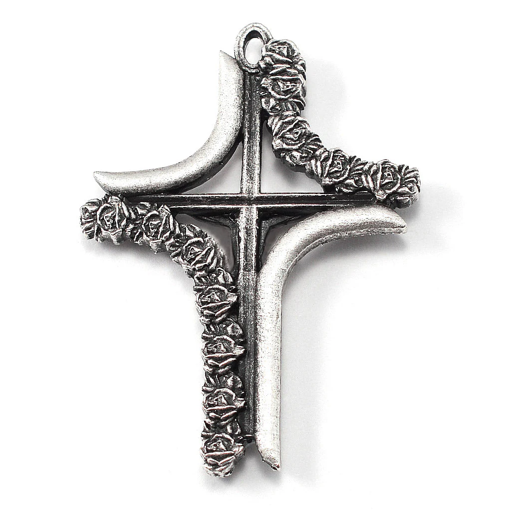 Our Lady of Guadalupe Rosary in Antique Silver - Image 3