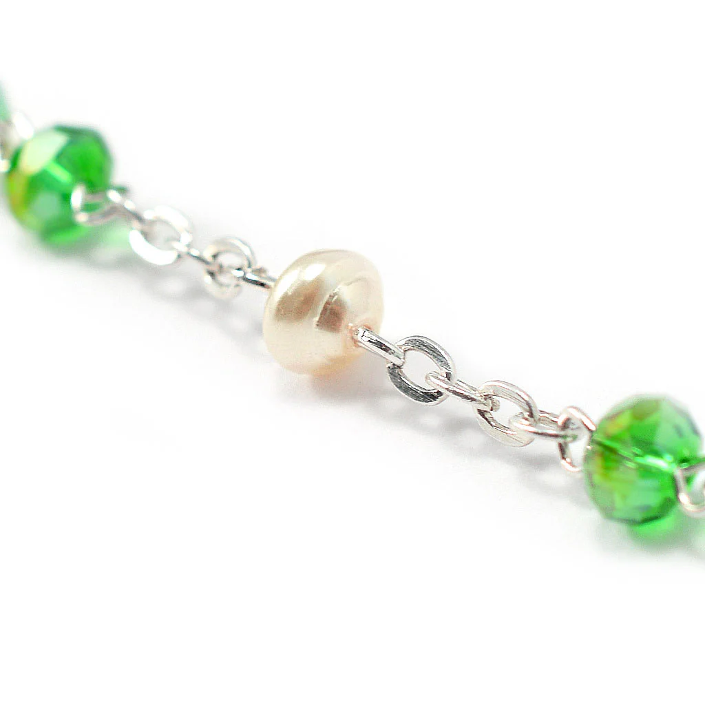 Our Lady of Knock Queen of Ireland with Bohemian Glass Beads - Image 6