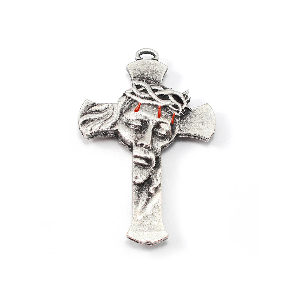 Rosaries for Men with Hematite, Black Agate & Silver - Image 3