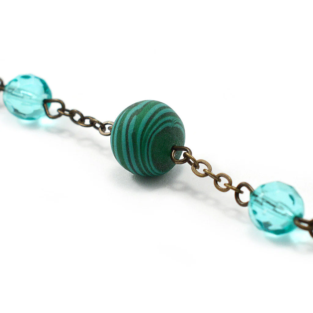 Saint Joseph Rosary | With Murano Glass & Brass - Image 6