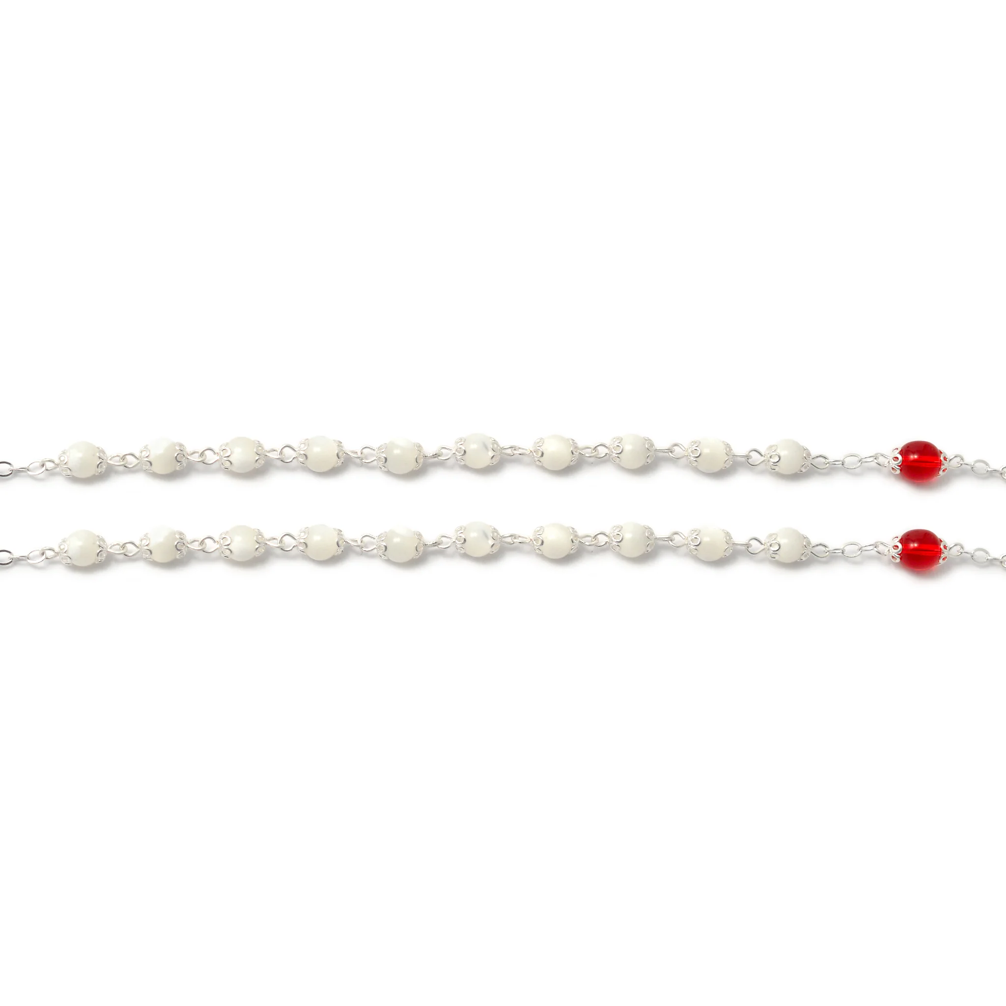 Saint Pio of Pietrelcina Rosary | With Mother-of-Pearl beads - Image 5