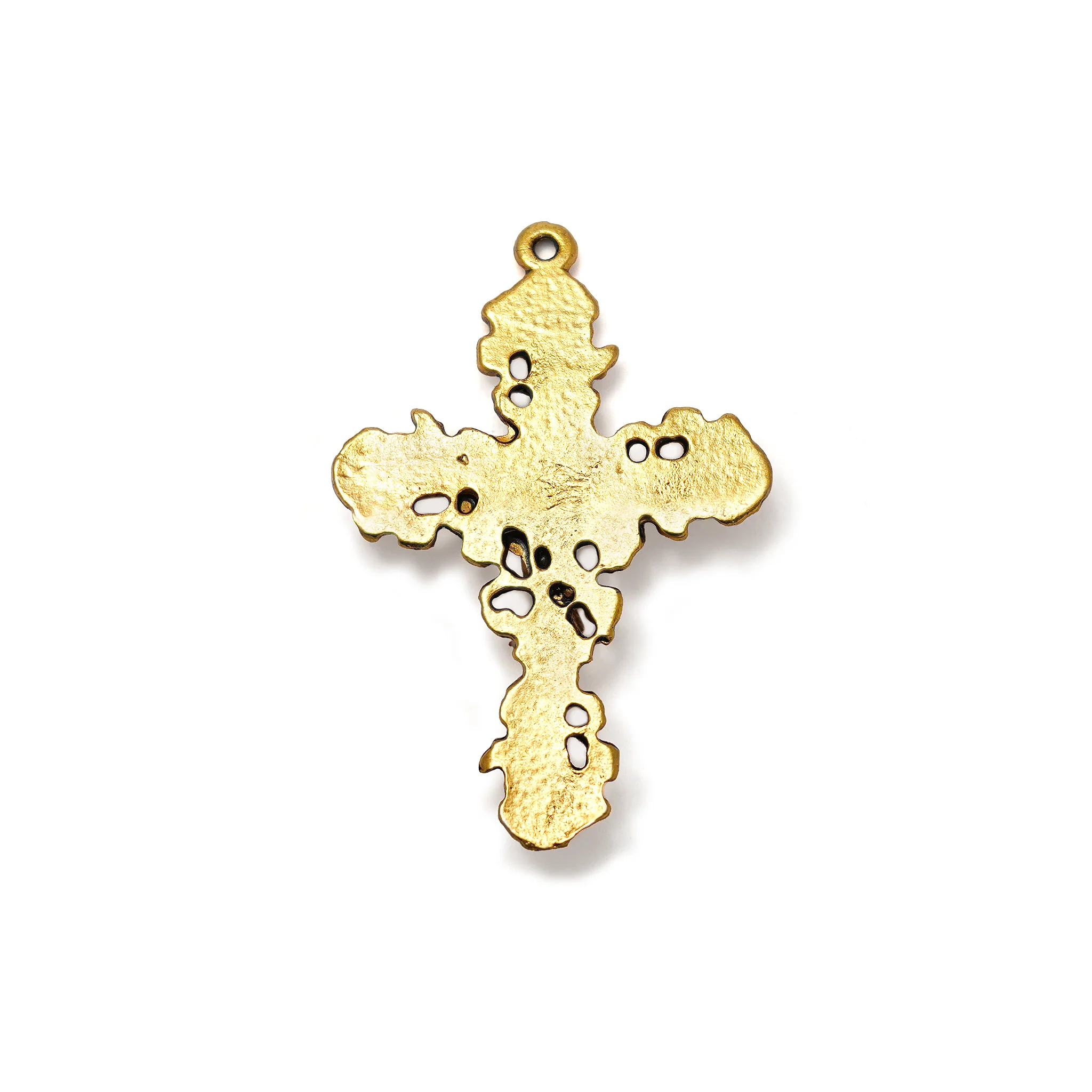Saint Therese of Lisieux Gold Rosary | With Aulite & Tiger’s Eye beads - Image 3