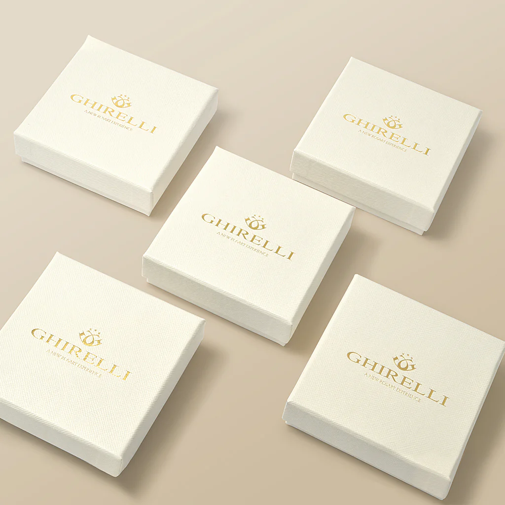 Saint Therese of Lisieux Gold Rosary | With Aulite & Tiger’s Eye beads - Image 7