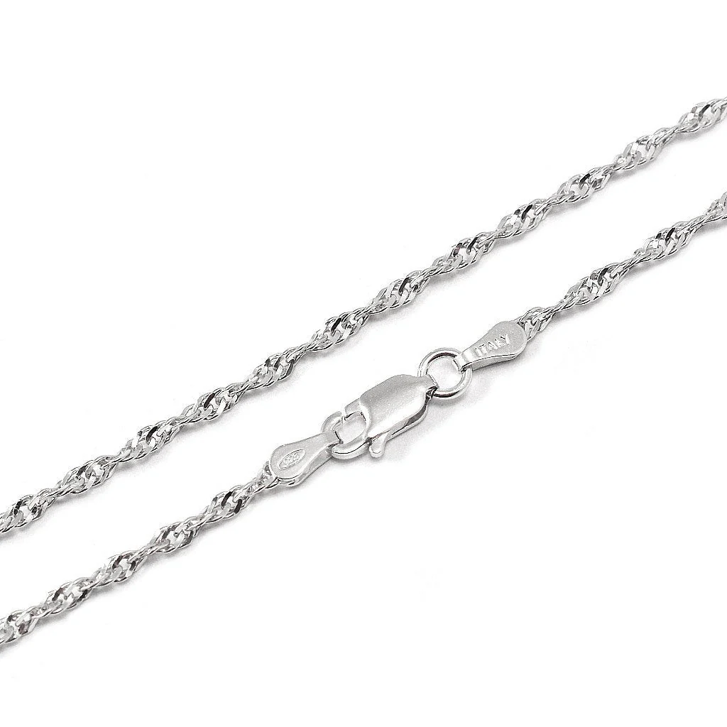 Multicolor Crystal Cross Pendant with Sterling Silver - Image 5