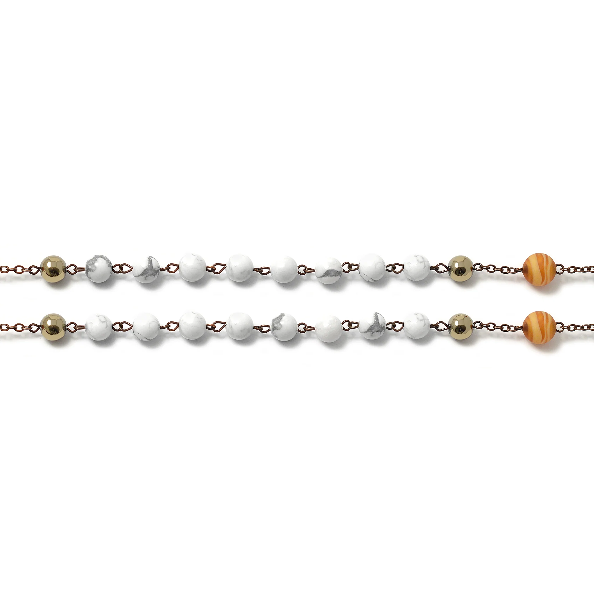 The Holy Mass Rosary | With Genuine Murano Glass and Hematite - Image 6