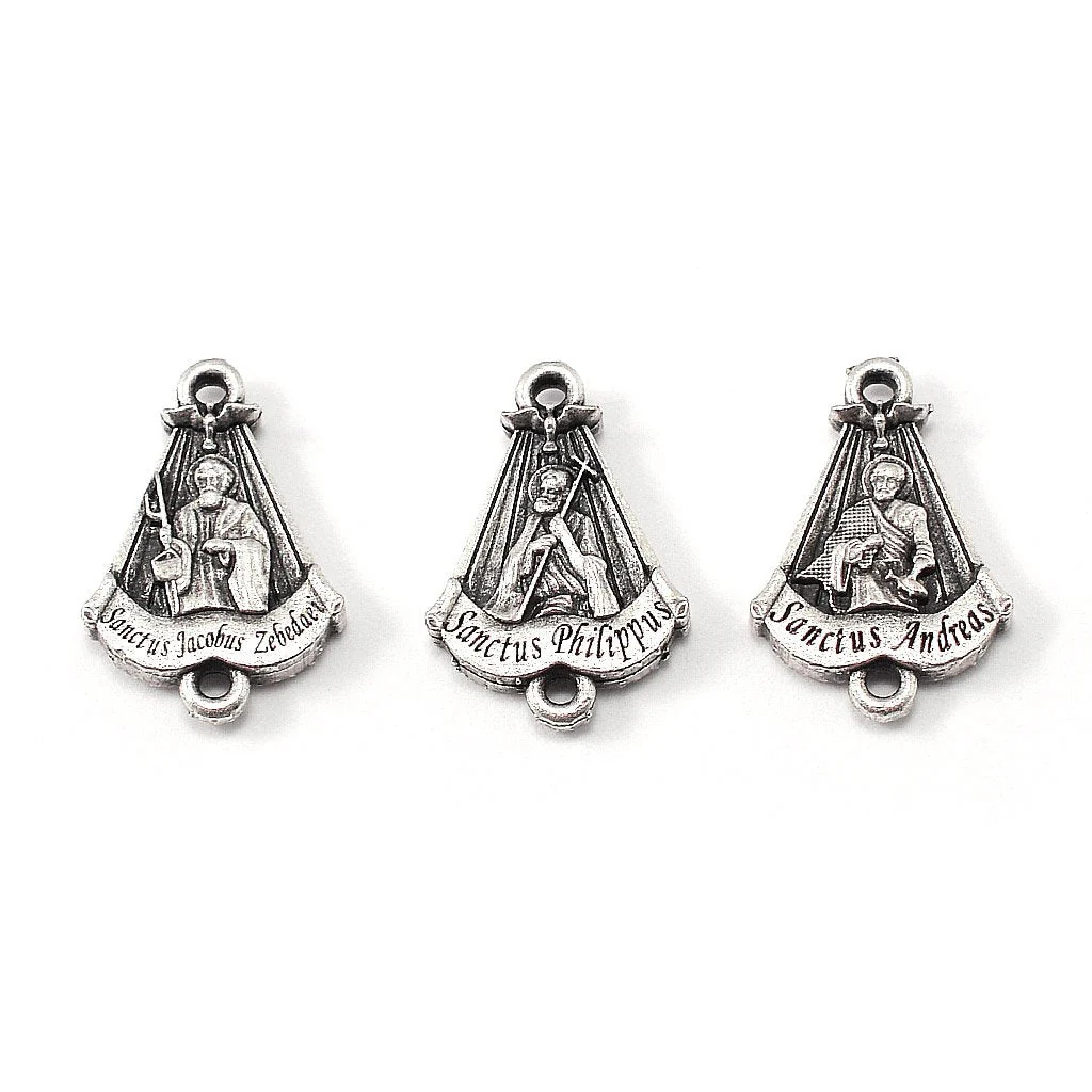 The Rosary of the Twelve Apostles, Hematite - Image 6
