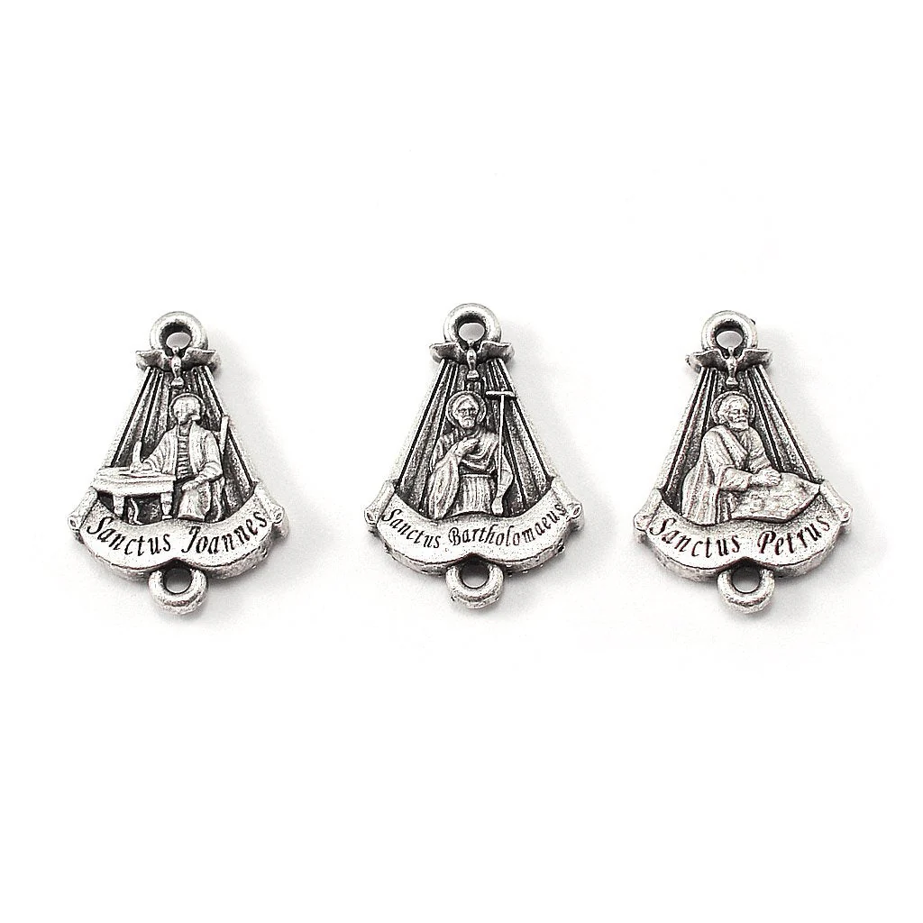The Rosary of the Twelve Apostles, Hematite - Image 7